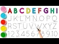 Download Lagu ABC voor kinderen | Alfabet schrijven voor kinderen | A tot Z | 1 tot 10 | Schrijf het alfabet