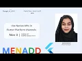 Use Native APIs in Flutter - Platform channels Samia Ashraf