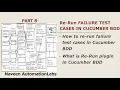 PART 8 - Rerun Failure in Cucumber BDD