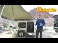 Road Testing the Hiker Trailer Outside