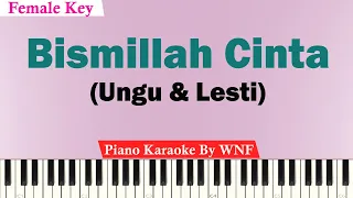 Download Ungu \u0026 Lesti - Bismillah Cinta Karaoke Piano FEMALE KEY MP3
