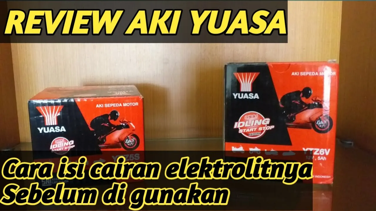 Perbedaan aki GS & YUASA?? yang wajib kalian ketahui