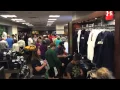 Notre Dame Bookstore Under Armour Launch
