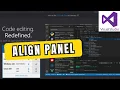 How to Align Panel in Visual Studio Code 2025
