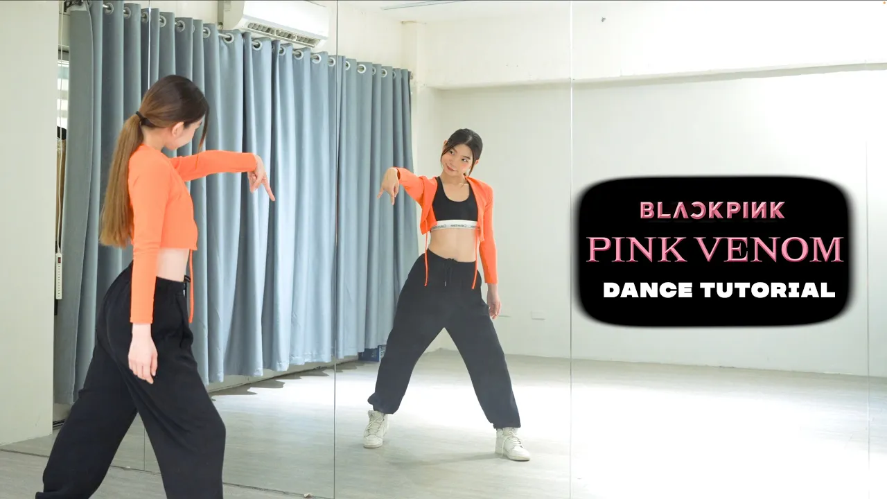 BLACKPINK - ‘Pink Venom’ Dance Tutorial  | slow music | 鏡面版教學