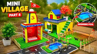 Mini village part 8: Swimming pool project GONE WRONG! 😭 #viral