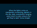 Jason Aldean - Lights Come On (Lyrics)