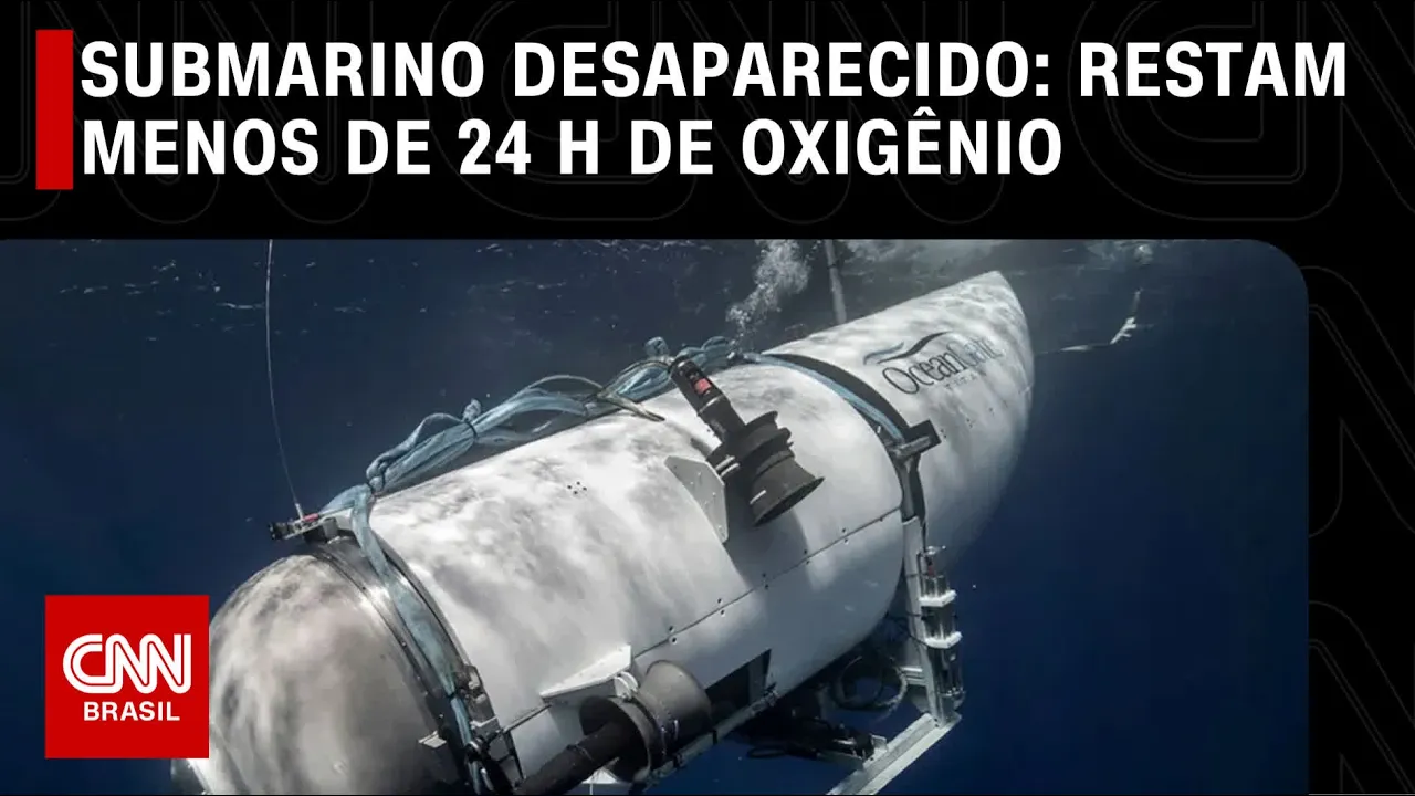 Submarino desaparecido: Restam menos de 24 h de oxigênio | CNN PRIME TIME