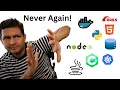 I m out Leaving tech behind forever