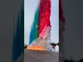 Daylight Colorful Smoke Wall #fireworks