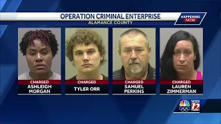 Several arrests made in scheme to get drugs to inmates in Alamance County sheriff says