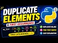 part Python List index Method Duplicate Elements First Occurrence Python for Beginners