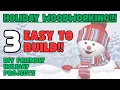 Lagu 3 Holiday Woodworking Projects - Easy to Build!