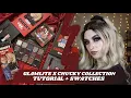 Glamlite x Chucky Collection Tutorial Swatches