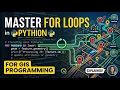 Python Basics for GIS Programming - Looping Statements Part 1 For Loop Examples Use Cases