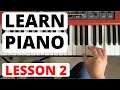 How To Play Piano for Beginners Lesson 2 Starting to Read Music