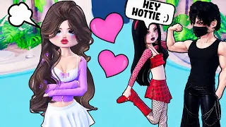 This MEAN GIRL Tried To Date My HATER... (Dress To Impress)