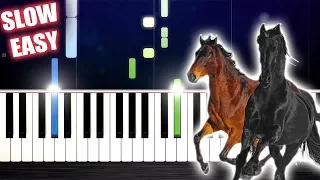 Download Lil Nas X - Old Town Road (feat. Billy Ray Cyrus) - SLOW EASY Piano Tutorial by PlutaX MP3