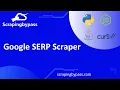 Easy Google SERP Scraper With Python