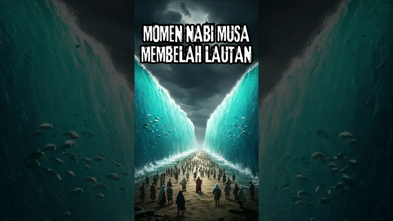 The Moment Prophet Moses Splits the Sea - The Story of the Prophet poster