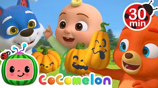 JJ, Boba, and Wally’s Pumpkin Showdown! | ✨JJ's Animal Adventure✨Cartoons for Kids