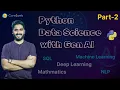 Lecture 2 Python Data Science with GenAI Virtual Batch