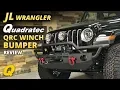 Quadratec QRC Front Winch Bumper Review for Jeep Wrangler JL Jeep Gladiator JT