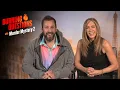Adam Sandler Jennifer Aniston Answer Burning Questions Murder Mystery 2 Interview IMDb