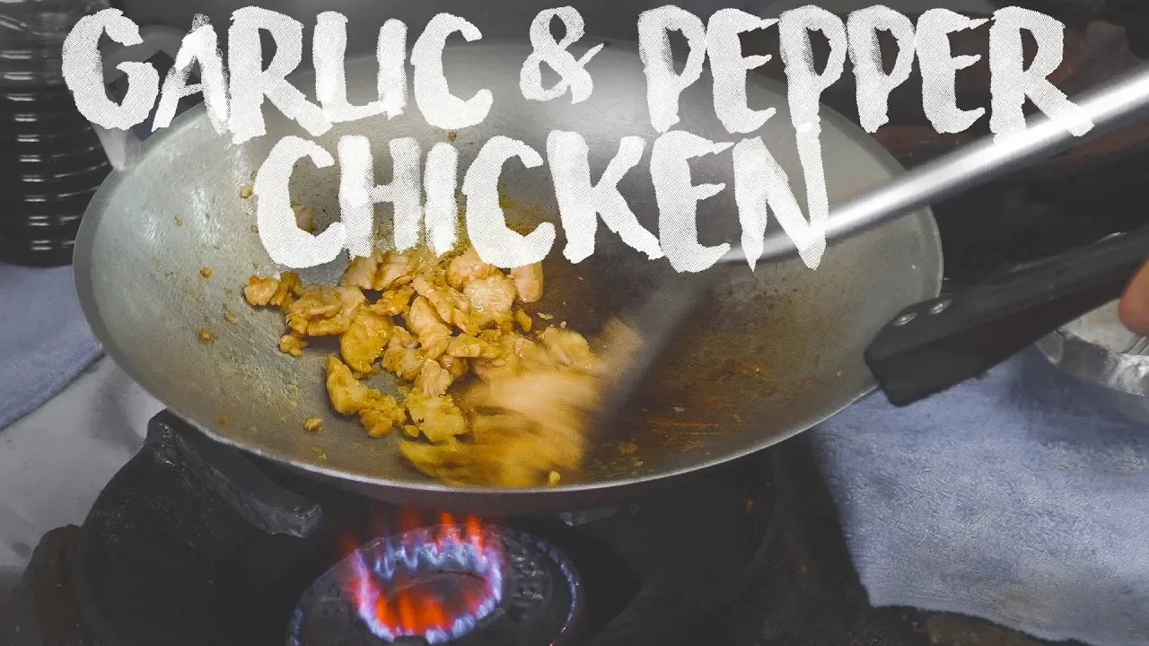 How To Make Thai Garlic & Pepper Chicken   Gai Tod Gratiem Prik Thai   Authentic Family Recipe #28