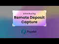 Remote Deposit Capture