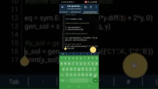 solve differential equations in python