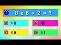 Download Lagu KUIS MATEMATIKA UNTUK ANAK | KUIS PERKALIAN | CC156