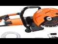 VEVOR Electric Concrete Saw 9 in 1800W 15A Motor Circular Saw Cutter with 3 5 in Cutting D