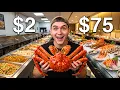 Cheapest vs Most Expensive Buffet in China