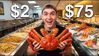 $2 Buffet vs $75 Buffet in China 🇨🇳