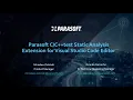 C C test Static Analysis Extension for the Visual Studio Code