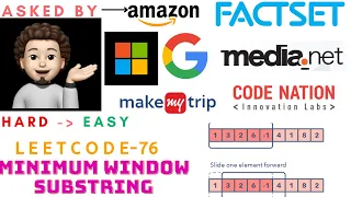 Minimum Window Substring Google Leetcode 76
