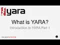 Introduction to YARA Part 1 - What is a YARA Rule
