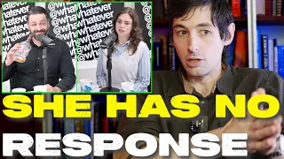 Andrew Wilson Confronts Cocky Leftist With Proof That Leaves Her SPEECHLESS