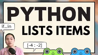 Study Python with Tinateach Accessing List Items