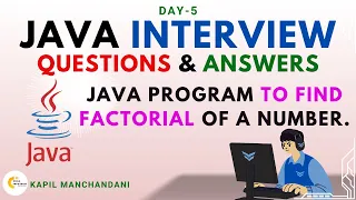 Factorial Program in Java Most Asked Java Interview Program for Freshers 2026