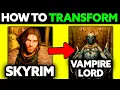 How To Transform Into a Vampire Lord in Skyrim 2025 - Step by Step