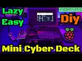 DIY Lazy Cyber Deck Build Portable Computer in a Suitcase for Meshtastic Elecrow Screen Review