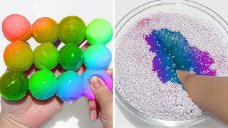 1 Hour Of Oddly Satisfying Slime ASMR No Music Videos - Relaxing Slime