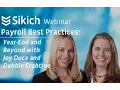 Payroll Best Practices What You Need to Know for Year-End and Beyond Sikich LLP
