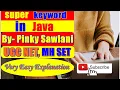 super keyword in Java in English I Inheritance Part-2