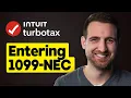 How to Enter 1099-NEC on TurboTax 2024-2025