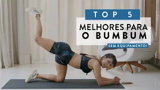Top 5 exercises to tighten and increase glutes at home - Carol Borba