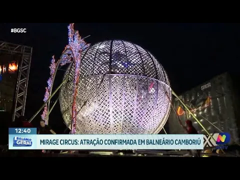 Estreia: Mirage Circus anuncia temporada no Litoral Norte de SC