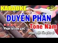 Download Lagu Karaoke Duyên Phận Tone Nam Nhạc Sống Cực Chuẩn 2020 | Trọng Hiếu